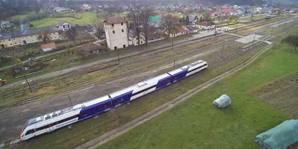 Automotor ucrainean cursa de proba pe linia Berlibas (UZ)   Valea Vișeului (CFR) Foto Captura Video CFR Infrastructură