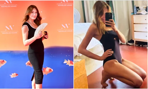 Carla Bruni în costum de baie   Profimedia, Instagram jpg