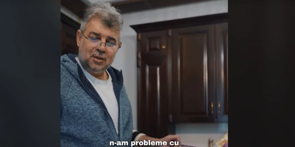 Marcel Ciolacu cumparaturi de produse romanesti Foto captură video TikTok jpg