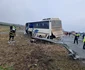 Accidentul cu autobuzul FOTO DRDP Timișoara