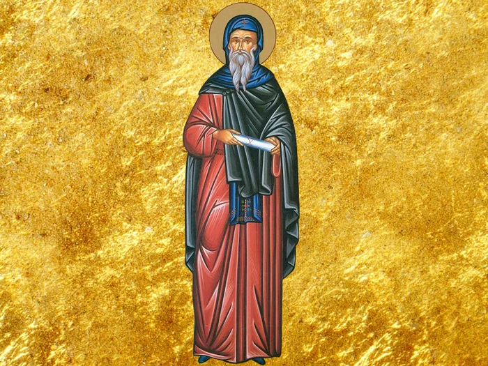 Sfântul Cuvios Ioan, ucenicul Sfântului Grigorie Decapolitul (foto: doxologia.ro)