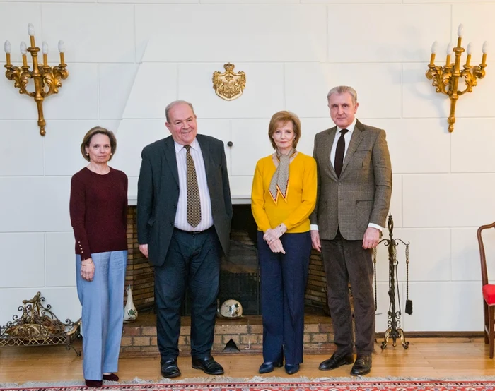 Principesa Sofia cu Majestatea Sa Margareta, Principele Radu și Jonathan Eyal la Palatul Elisabeta   Daniel Angelescu, Casa Majestății Sale jpeg