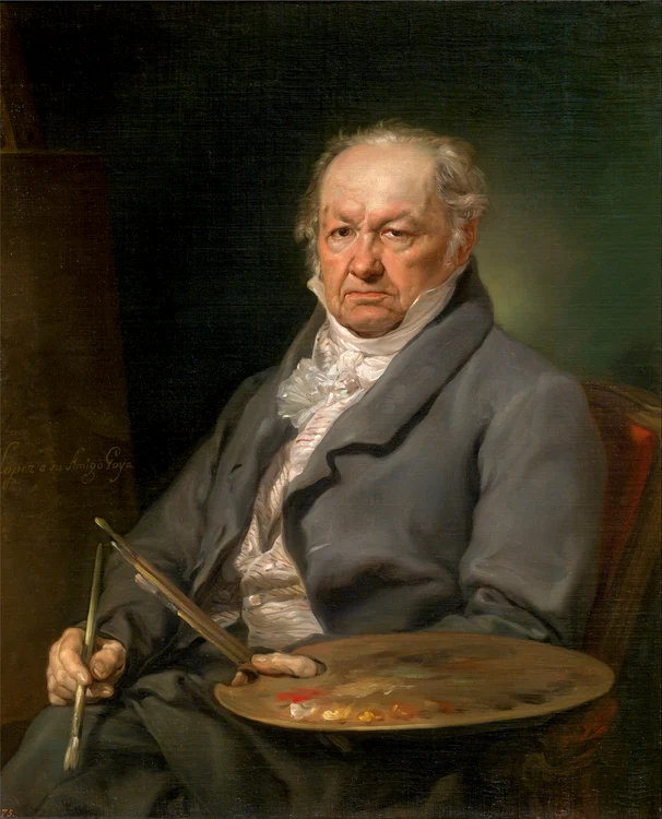 Vicente López Portaña el pintor Francisco de Goya jpg jpeg