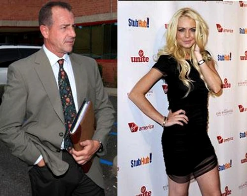 Michael şi Lindsay Lohan