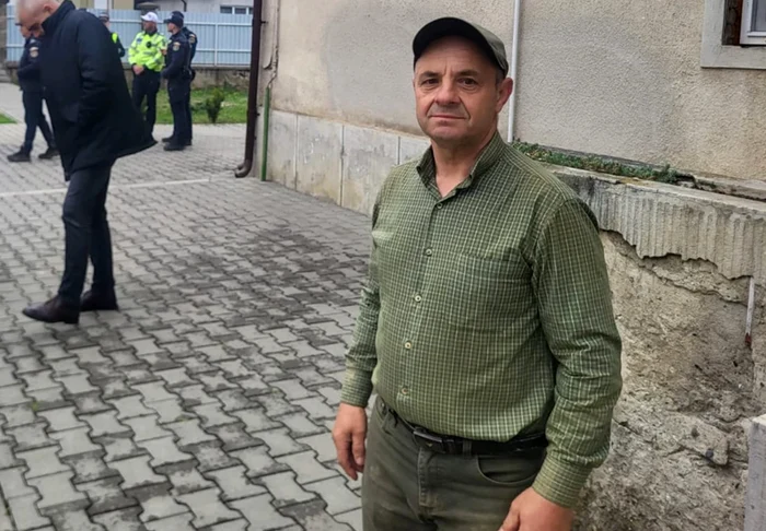 El este pădurarul care le-a găsit pe cele două fetițe / FOTO: Regia Nationala a Padurilor - Romsilva