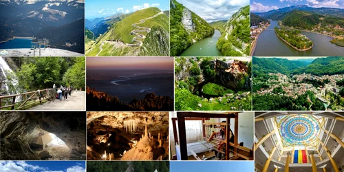 Obiective turistice de milioane din Oltenia Foto colaj jpg