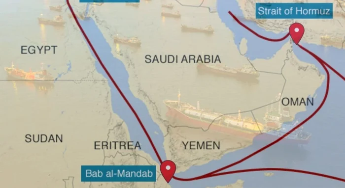 Strâmtoarea Bab el-Mandeb, sau ”Poarta lacrimilor”