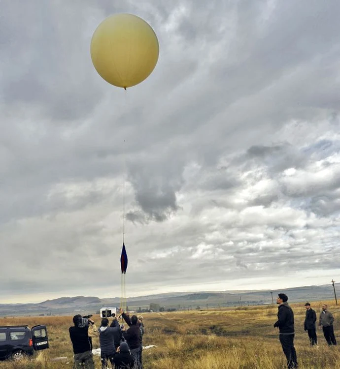 Bucureştenii vor putea călători cu balonul, în acest weekend