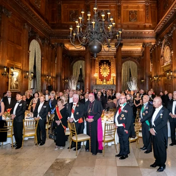 Emanuele Filiberto de Savoia la balul de la New York. FOTO: Facebook