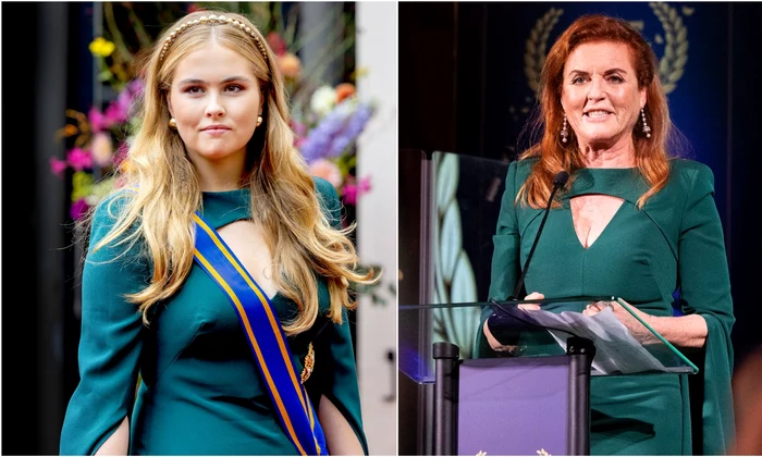 Printesa Amalia in aceeasi rochie ca Sarah Ferguson   Profimedia, Instagram jpg