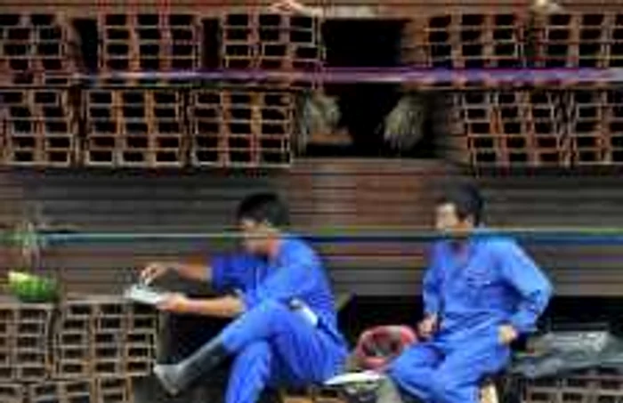 Fabricile chineze se confruntă cu o scădere dramatică a comenzilor. FOTO Reuters