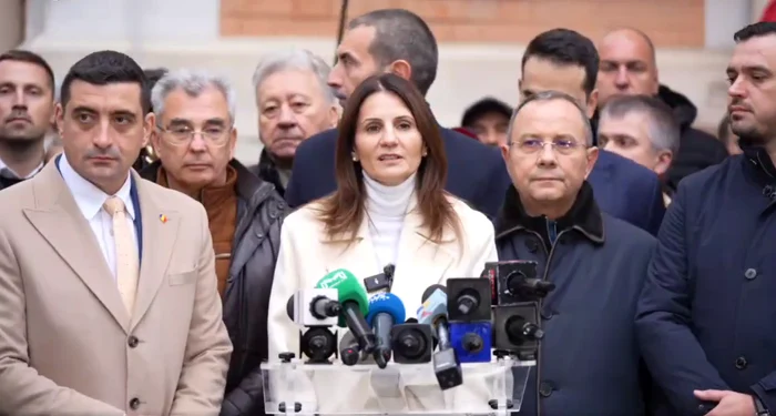 Anca Alexandrescu și-a depus candidatura FOTO Captură video