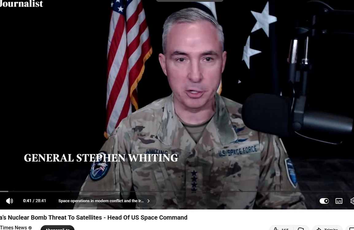 Rusia pregătește o „lovitură Pearl Harbor în spațiu”, avertizează șeful Comandamentului Spațial al SUA