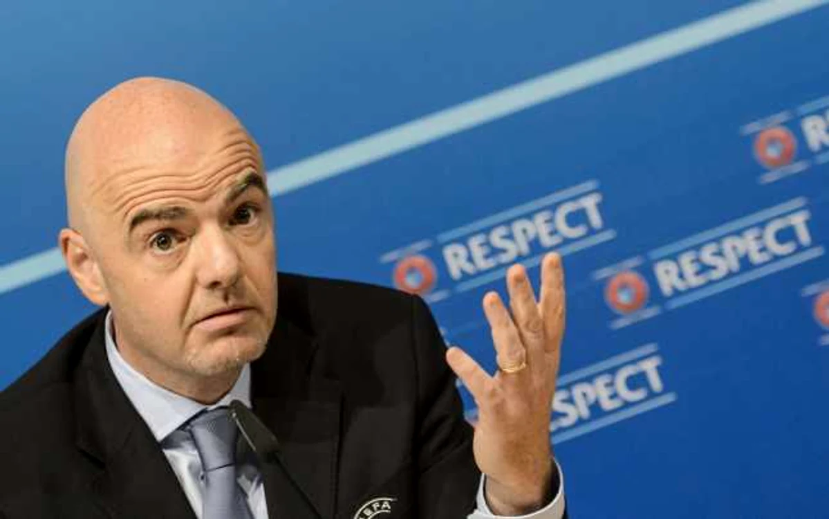 Preşedintele FIFA, GIani Infantino