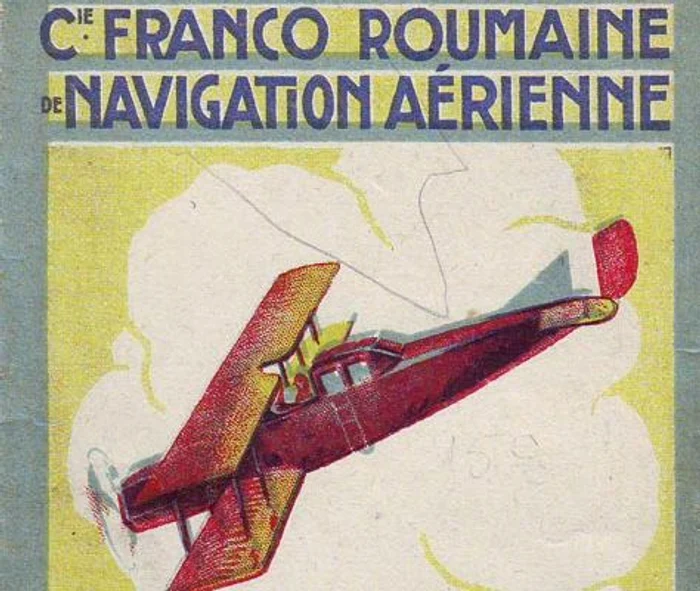 Poster al companiei aeriene FOTO Airline Timetable