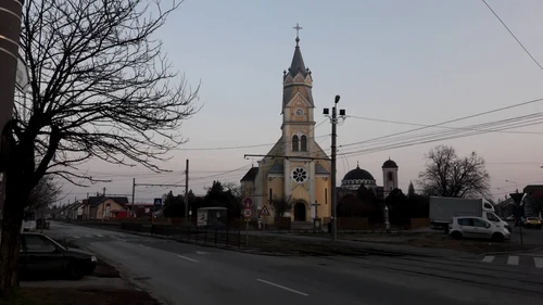 Biserica romano-catolică din cartierul Fratelia FOTO Ştefan Both