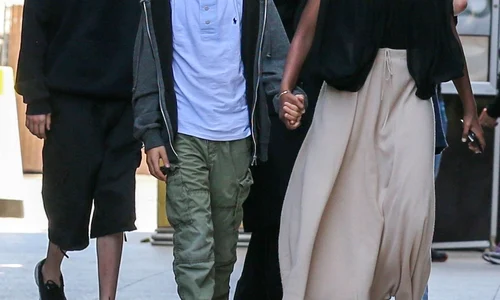 Angelina Jolie takes her kids to the movies jpeg