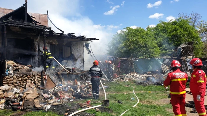 incendiu branesti