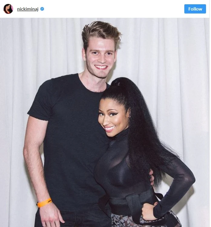 louis spencer niki minaj foto instagram