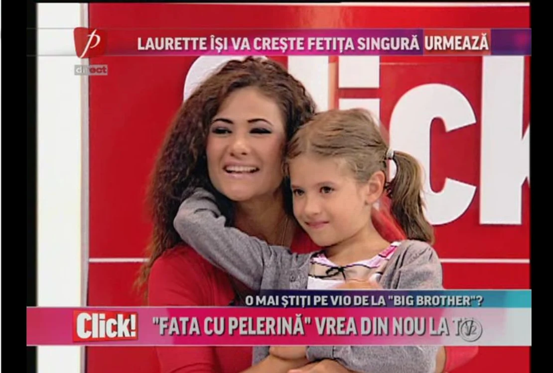 Violeta şi fetiţa ei Andra