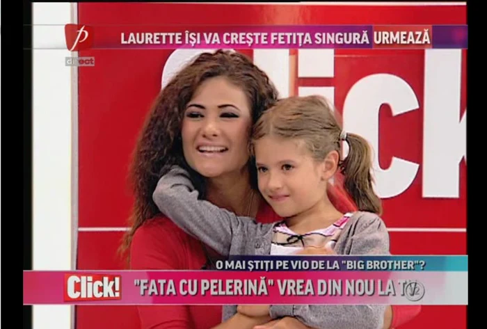 Violeta şi fetiţa ei Andra