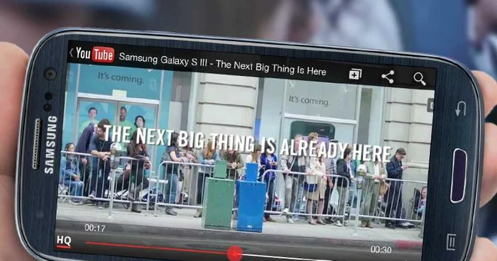 Galaxy S3, primul smartphone Samsung promovat pe Facebook. FOTO Samsung Mobile USA