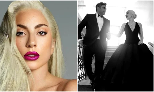 Lady Gaga și partenerul său  jpg