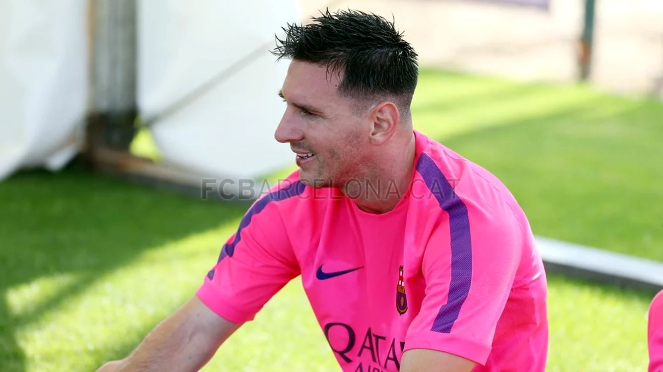 Pe lângă problemele cu greutatea, Messi a mai contactat şi un virus herpetic care arată foarte urât pe buza inferioară