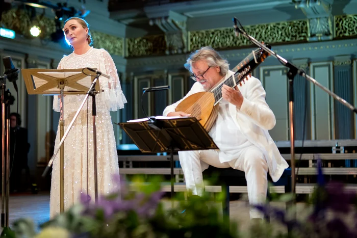 Julia Lezhneva și Luca Pianca. Foto Alex Damian