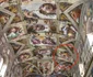 Michelangelo a schițat un picior cu cretă roșie ca pregătire pentru o frescă de pe tavanul Capelei Sixtine FOTO 3 Cristies jpg