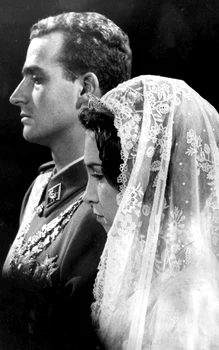 Regele Juan Carlos și Regina Sofia la nunta lor de la Atena, 1962. FOTO: Profimedia