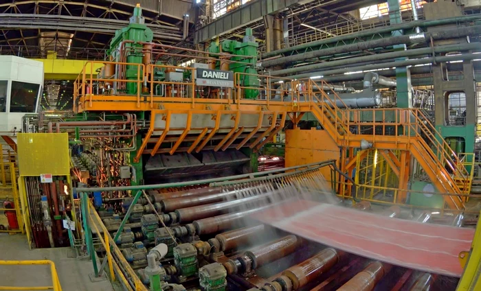 Noua instalaţie de la ArcelorMittal Galaţi FOTO AMG