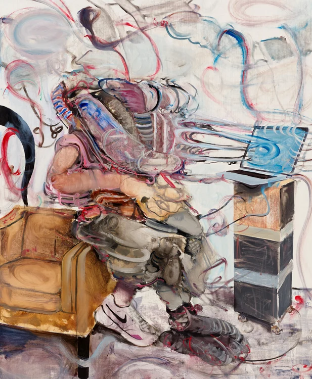 Adrian Ghenie, Studio Scena 8, 2023 © Courtesy Ghenie Studio