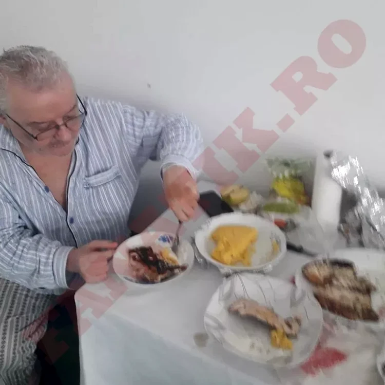 Irinel Columbeanu, imagine din spital. Foto: Fanatik.ro