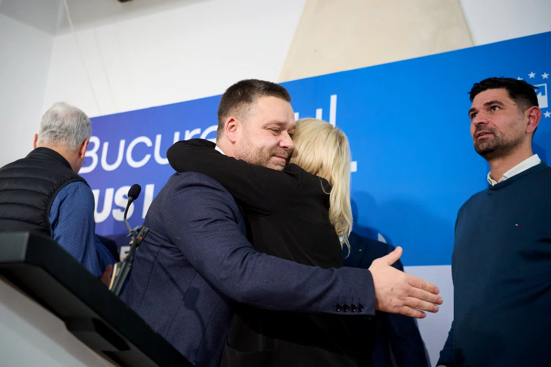 Ciprian Ciucu este dat câștigător la Primăria Capitalei FOTO Inquam Photos-Codrin Unici