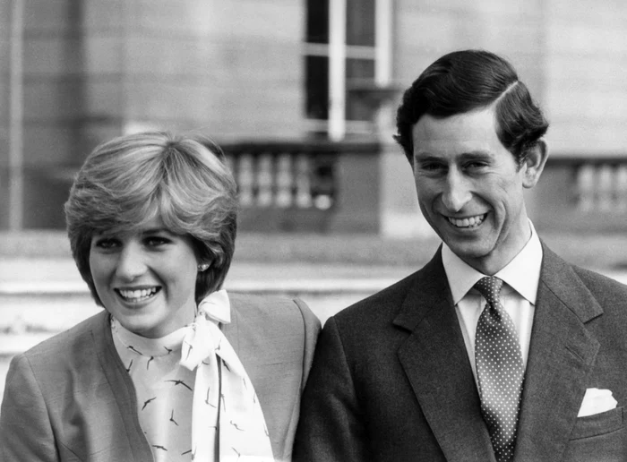 Lady Diana şi prinţul Charles. Foto: Profimedia