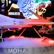 mohajer 10 drona iran israel foto via yahoo news png