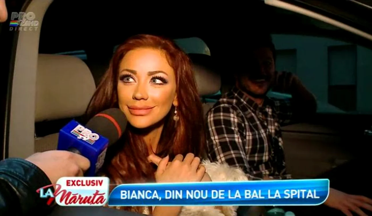 Bianca a ajuns din nou la spital
