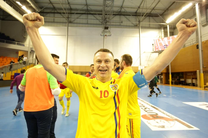 Căpitanul naţionalei de futsal, Mimi Stoica