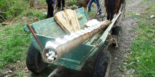 Jandarmii au prins un bărbat la "decopertat"