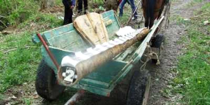 Jandarmii au prins un bărbat la "decopertat"