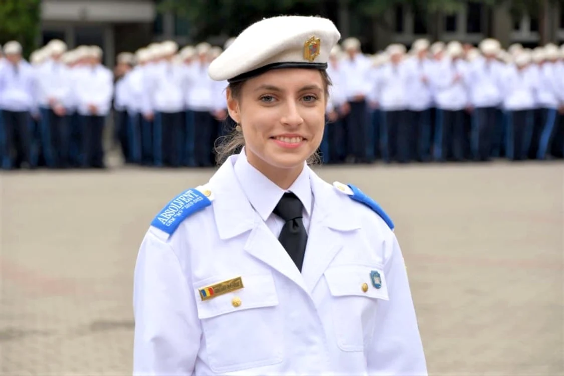 Emilia își continuă cariera la Academia Militară FOTO Colegiul Militar Mihai Viteazul