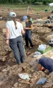 Excavation and documentation of the aula webp