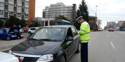 Oamenii legii sunt cu ochii în patru după şoferii care calcă strâmb