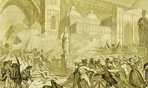 Revoluţia de la 1848 izbuncneşte şi în Italia, la Palermo jpeg
