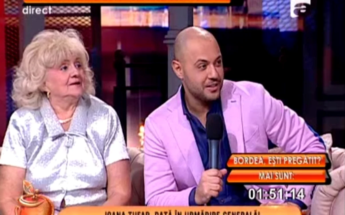 Camelia şi Mihai Mitoşeru (captură Un show păcătos)