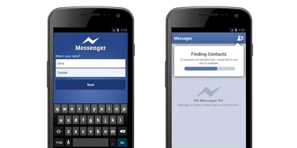 facebook messenger smartphone foto facebook