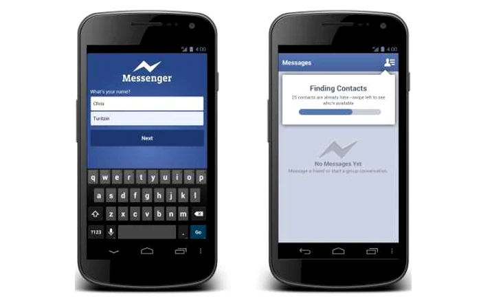 Messenger va singura modalitate de a trimite mesaje pe Facebook de pe smartphone