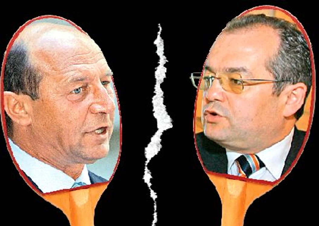 
    Traian  Băsescu şi Emil  Boc  