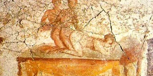 Fresce din lupanare. Pompeii